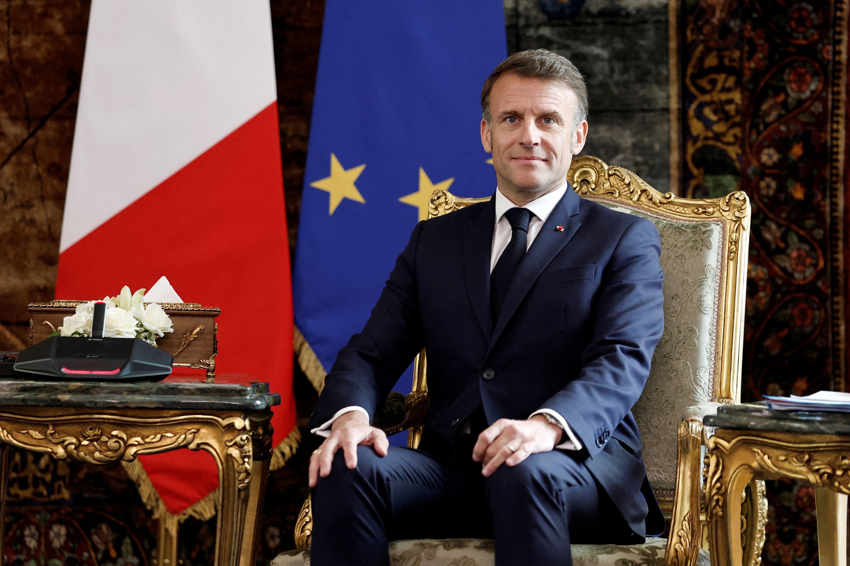 Macron à al-Arich, « avant-poste » égyptien pour l'aide à Gaza bloquée par Israël