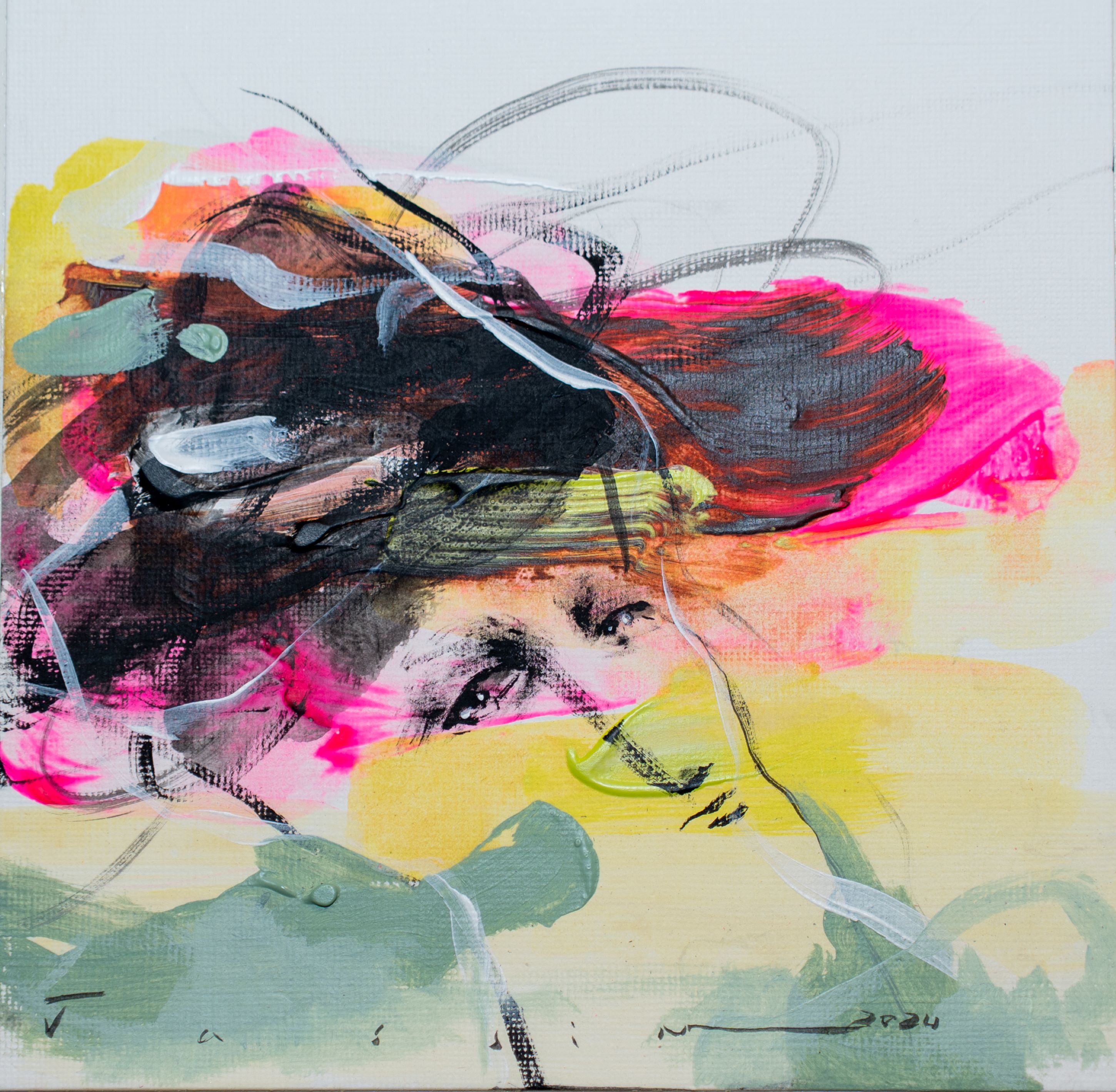 Jassim Al Dhamin, la Semaine artistique de Riyad (Photo loai Elkelawy)