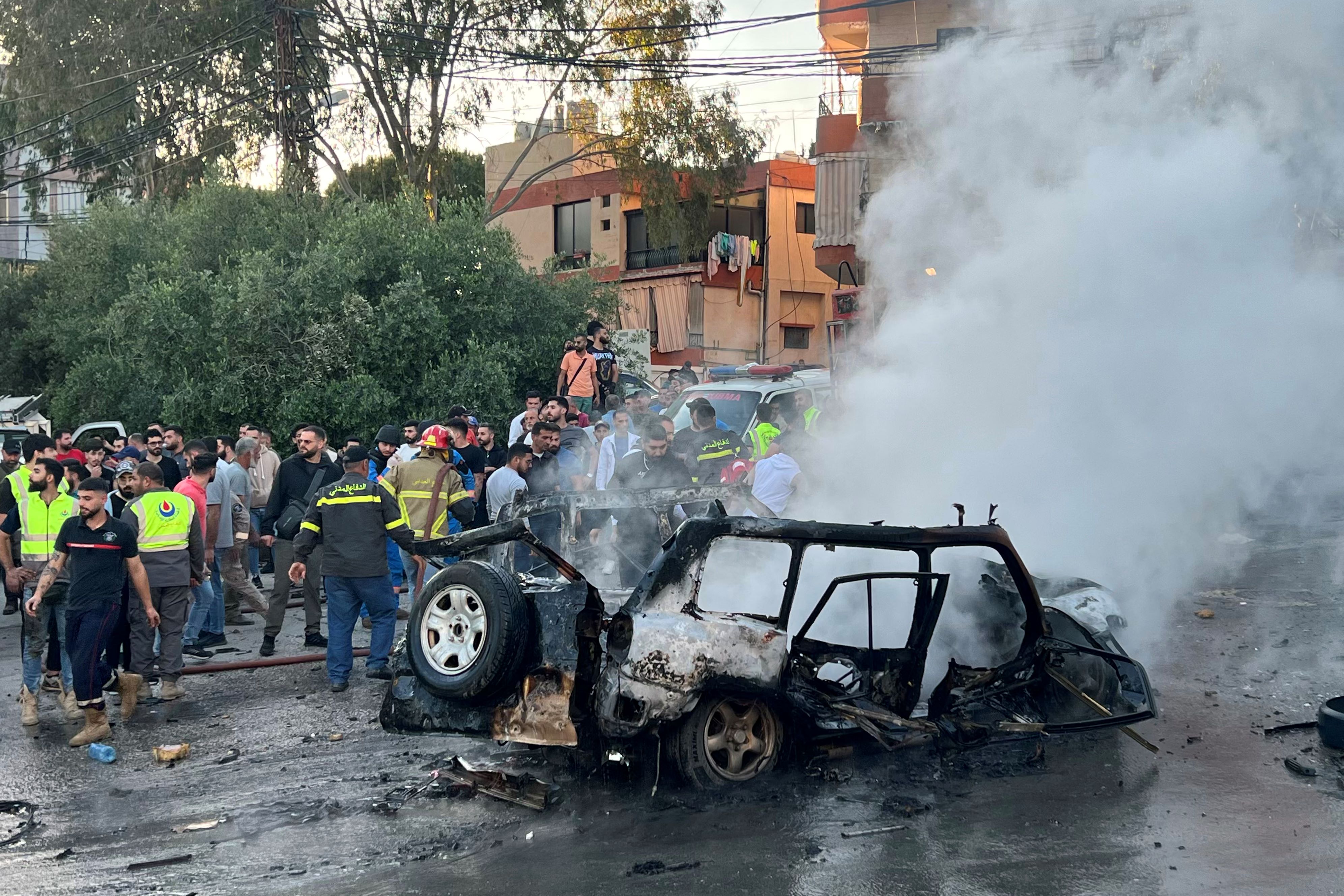 Liban: un mort dans une frappe israélienne sur un véhicule à Saïda dans le sud