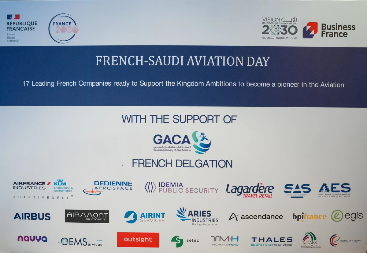 Les Journées franco-saoudiennes de l’aviation :  une stratégie commune pour un secteur aéronautique résilient et durable