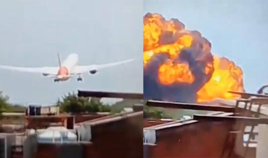Inde: un avion à destination de Londres s'écrase à Ahmedabad avec 242 personnes à bord