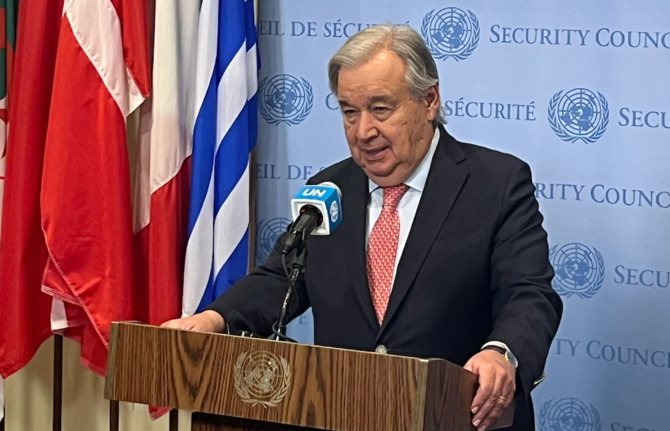 Le chef de l'ONU appelle au courage politique pour obtenir un cessez-le-feu à Gaza