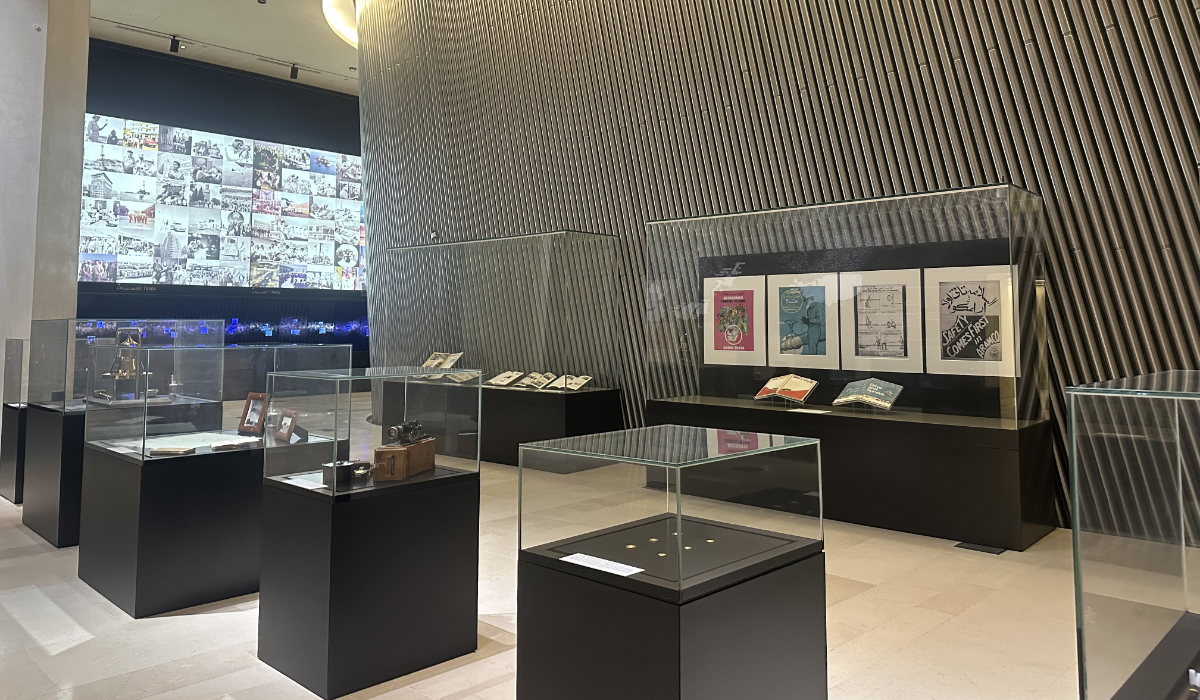 L'exposition Aramcorama à Ithra explore la façon dont l'industrie pétrolière a contribué à façonner les villes, les communautés et la vie moderne en Arabie saoudite. (Photo AN)