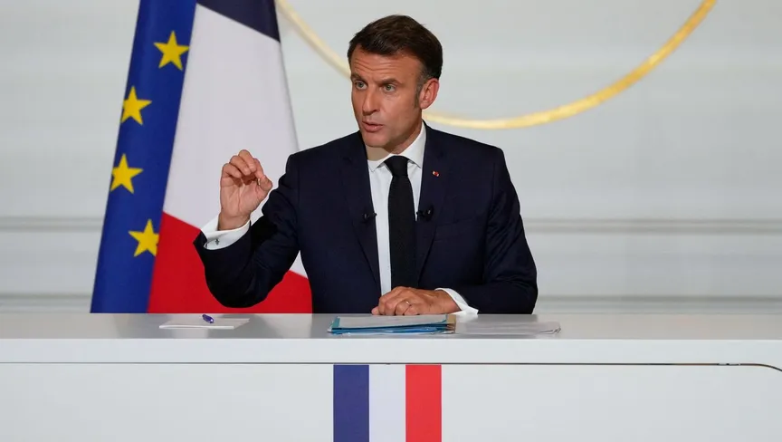 « Nous nous apprêtons à reconnaître l'État palestinien », annonce le président français à Asharq