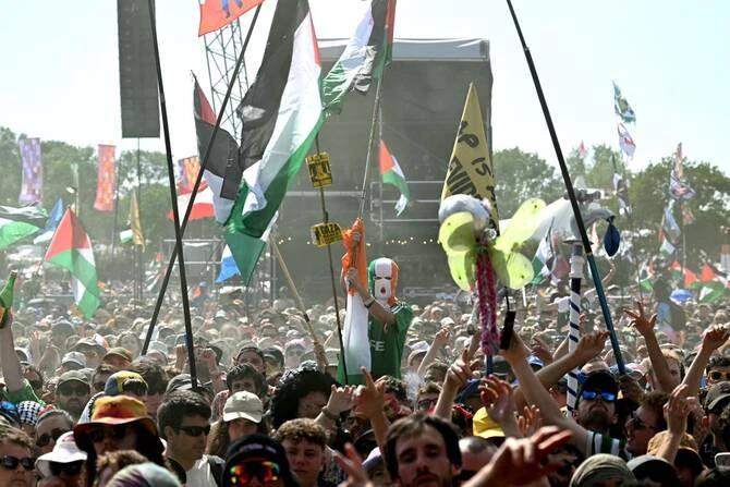 La solidarité palestinienne à l'honneur à Glastonbury