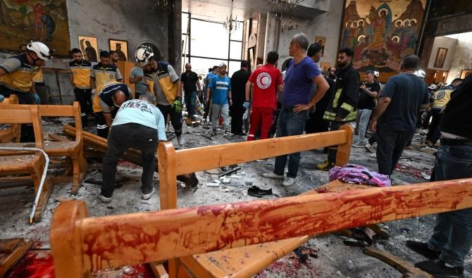 En Syrie, une attaque a visé une église, faisant 22 morts