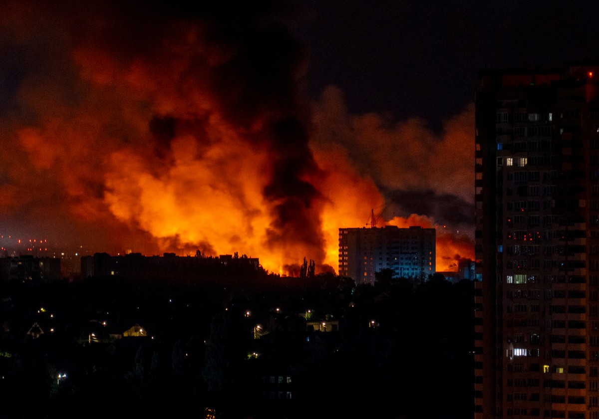 L'attaque russe nocturne sur l'Ukraine a été la plus massive depuis le début de la guerre