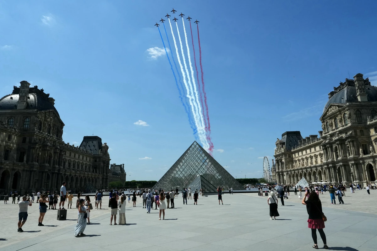 France: au défilé du 14-Juillet, la "crédibilité" des armées et un "effort" face à la menace