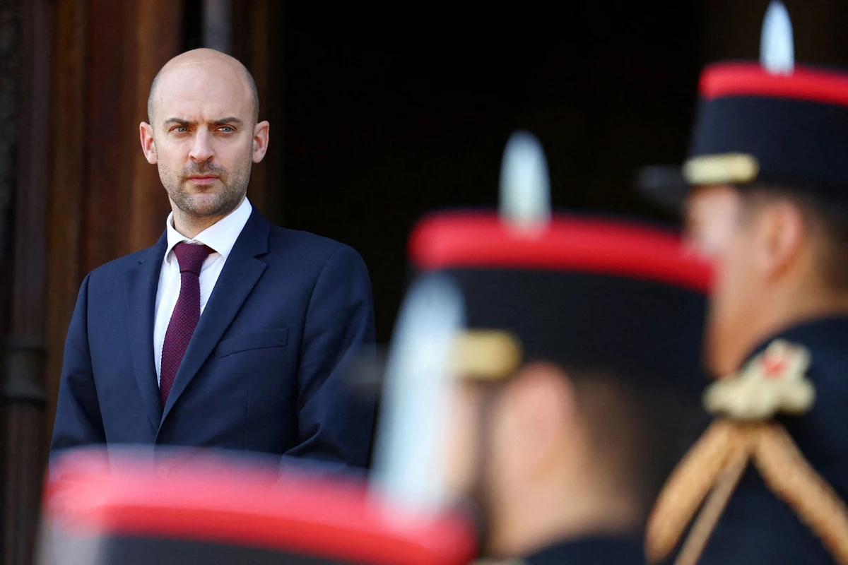 Le ministre français des Affaires étrangères en visite à Kiev