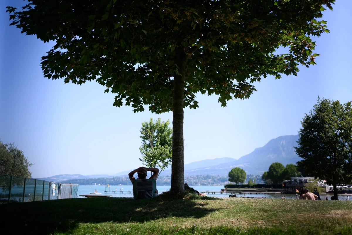 La canicule s'étend sur presque toute la moitié sud du pays