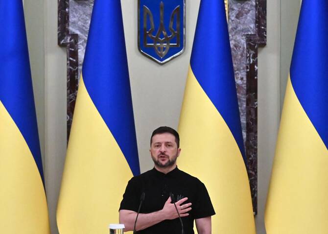 Une rencontre entre Zelensky et des «dirigeants européens» prévue à Paris jeudi