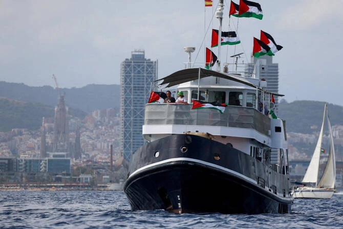 La flottille pour Gaza a dû revenir à Barcelone à cause de vents violents