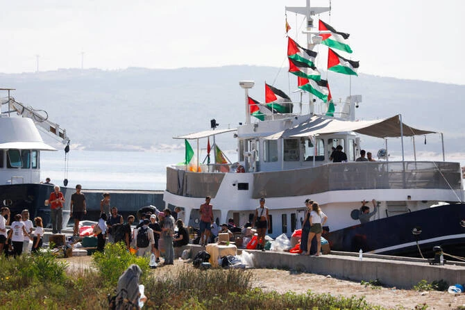 La flottille pour Gaza quitte la Tunisie, direction le territoire palestinien