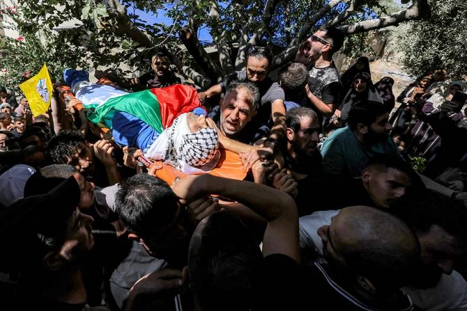 La guerre d'Israël contre le paysage de la Cisjordanie