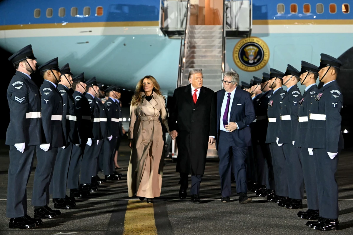 Pompe exceptionnelle pour la deuxième visite d'Etat de Trump au Royaume-Uni