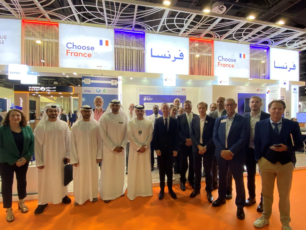 La France renforce sa coopération verte avec les Émirats au WETEX 2025