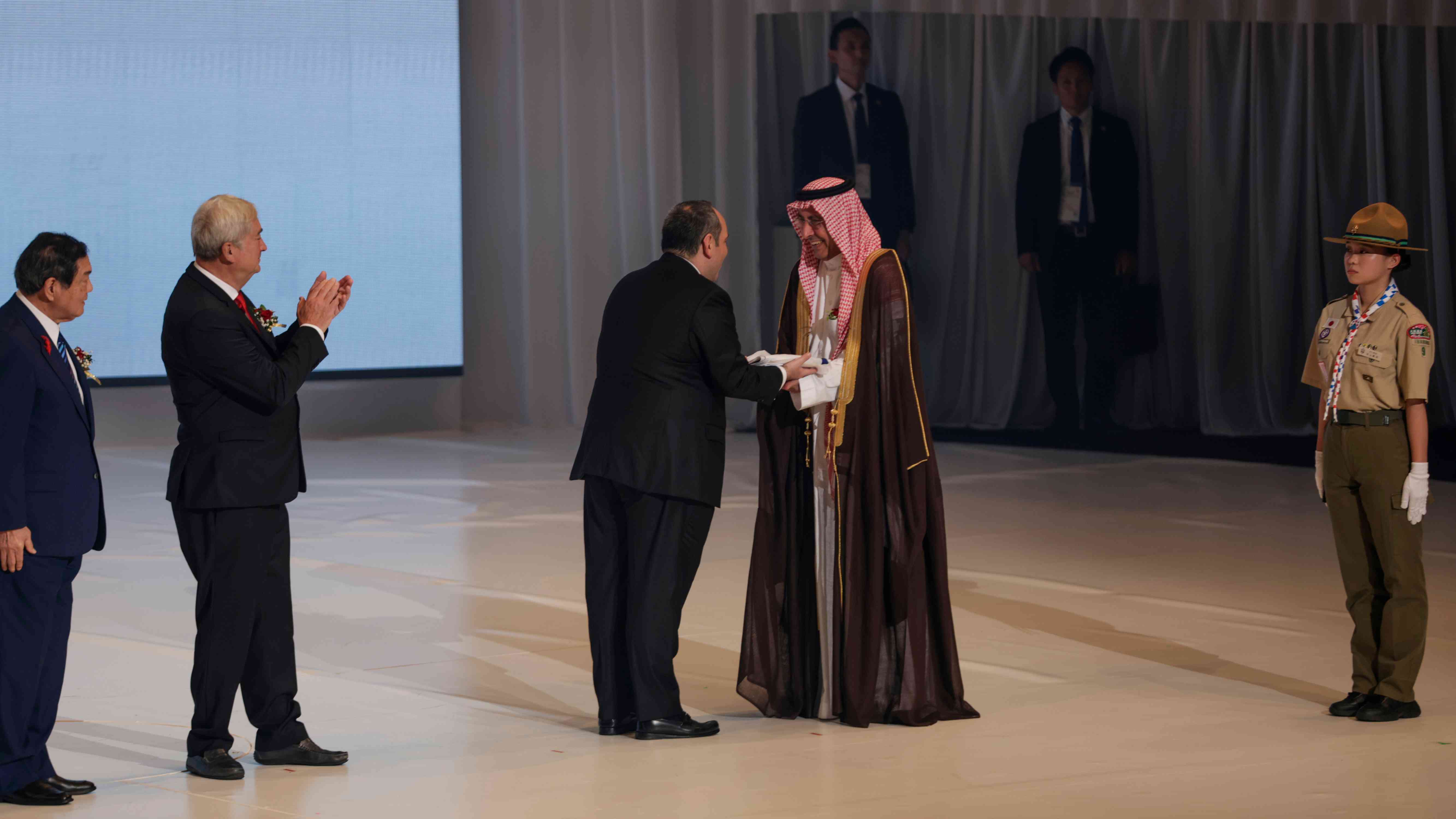 Le drapeau du BIE remis à l’Expo 2030 Riyad: une nouvelle ère commence pour l'Arabie saoudite
