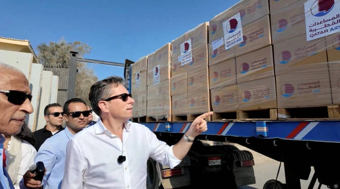 A Gaza, le chef humanitaire de l'ONU évoque "une tâche énorme"