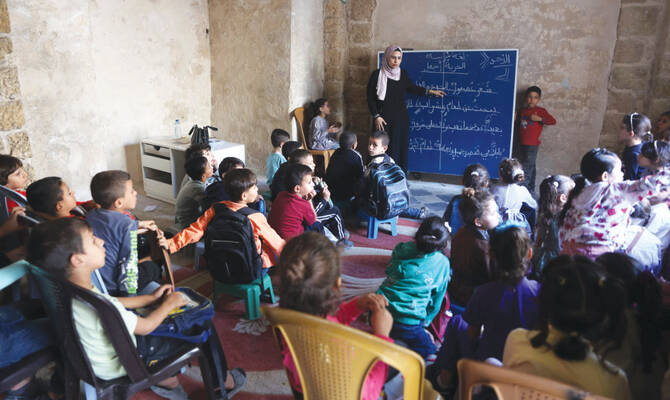 A Gaza, des enfants reprennent les cours après deux ans de guerre