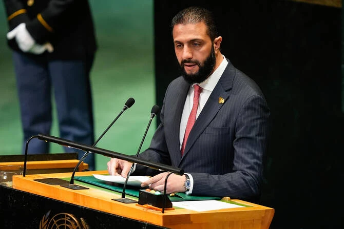 Le président syrien Ahmad al-Chareh arrive aux Etats-Unis