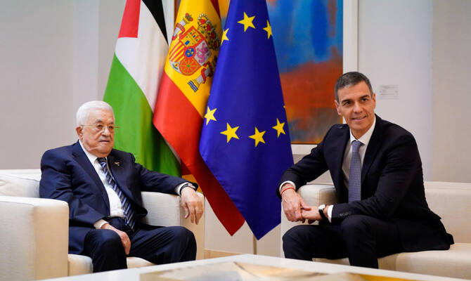 Le Premier ministre espagnol appelle à «élever la voix» pour ne pas «oublier» les Palestiniens