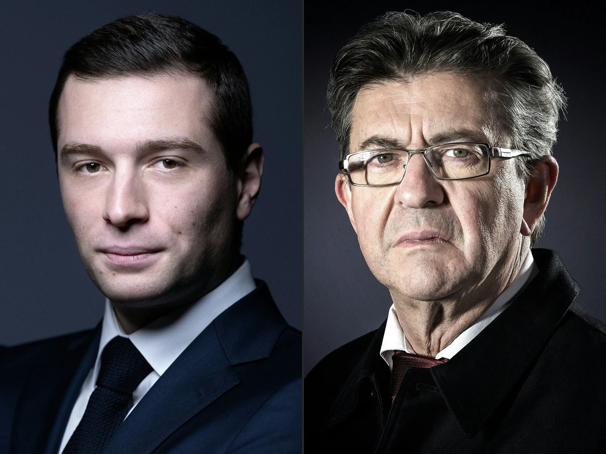Lancés vers 2027, Bardella et Mélenchon préparent leur lutte finale
