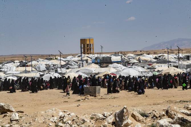 Syrie: l'armée entre au camp de proches de jihadistes d'al-Hol