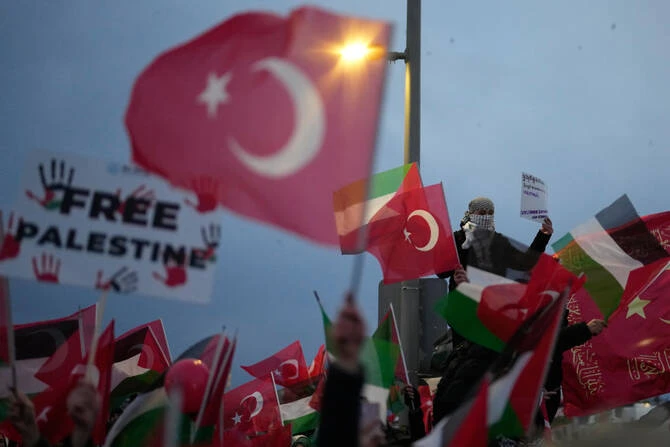 Des milliers de personnes manifestent en faveur de Gaza à Istanbul