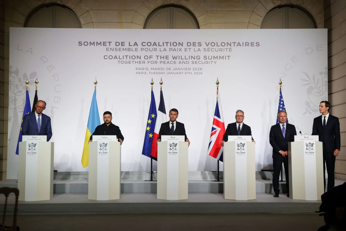 Macron présente aux chefs de partis la future force en Ukraine, des doutes sur la "sincérité" de Trump