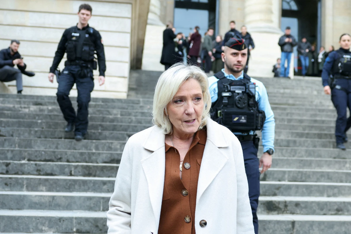 France: Marine Le Pen à la barre au procès en appel des assistants parlementaires de l'extrême-droite