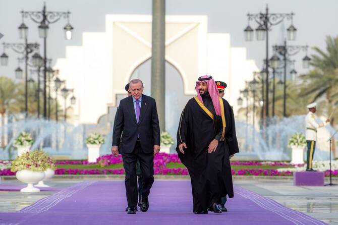 La Turquie déterminée à porter ses relations avec l'Arabie saoudite à un niveau supérieur, déclare Erdogan au prince héritier