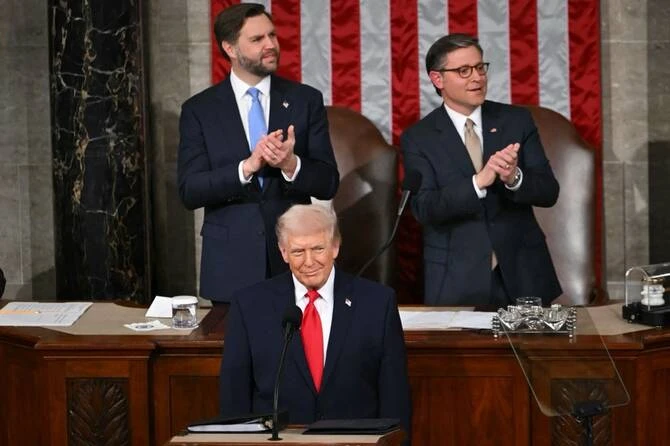 Trump vante devant le Congrès un «redressement historique» de l'Amérique