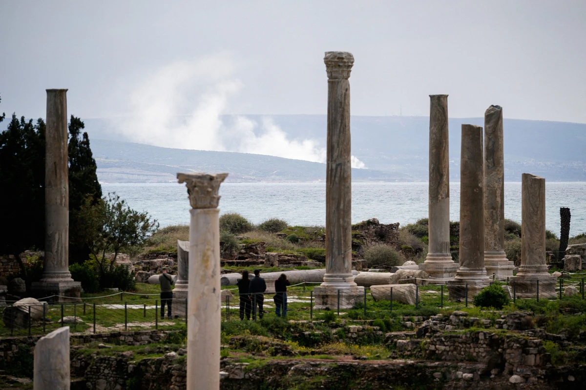 A Tyr, dans le sud du Liban, des joyaux de l'antiquité sous les bombes israéliennes