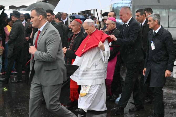 Le pape dans les pas de saint Augustin au 2e jour de sa visite en Algérie