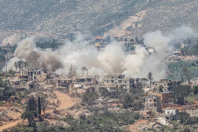 Liban: huit personnes, dont trois secouristes, tués dans des frappes israéliennes