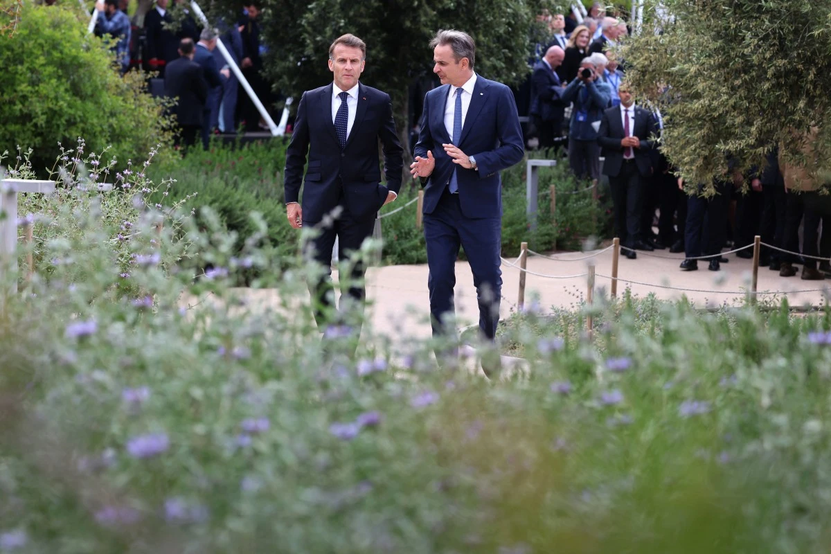 A Athènes, Macron assure que la France sera aux côtés de la Grèce «quoi qu'il arrive»