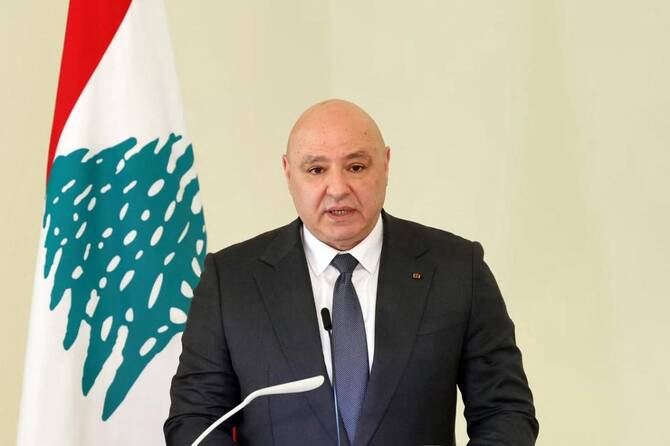 Un accord de sécurité avec Israël doit précéder toute rencontre avec Netanyahu déclare Joseph Aoun