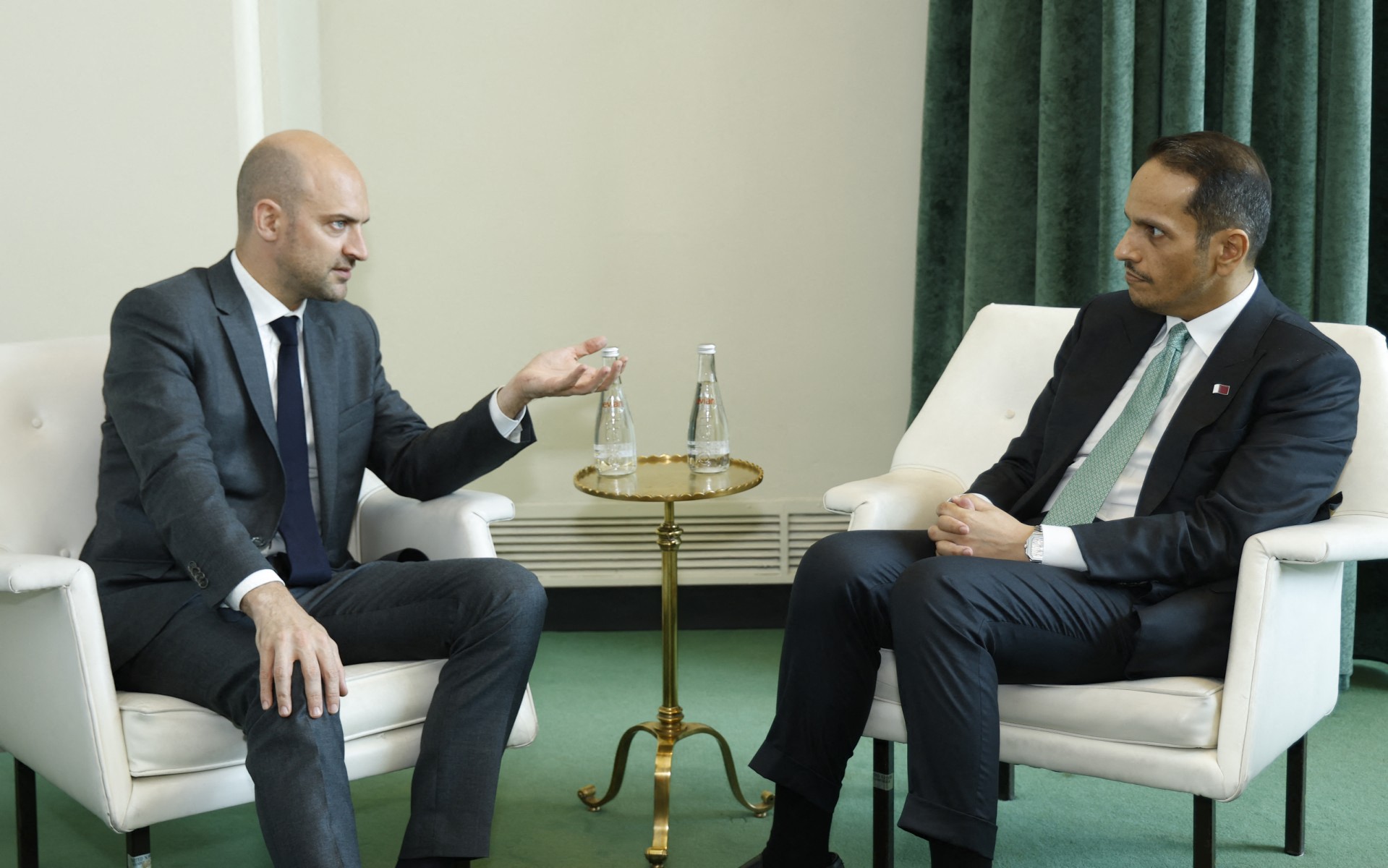 Entretien Barrot- Al Thani: Le Liban, pierre angulaire des négociations en Suisse selon Paris