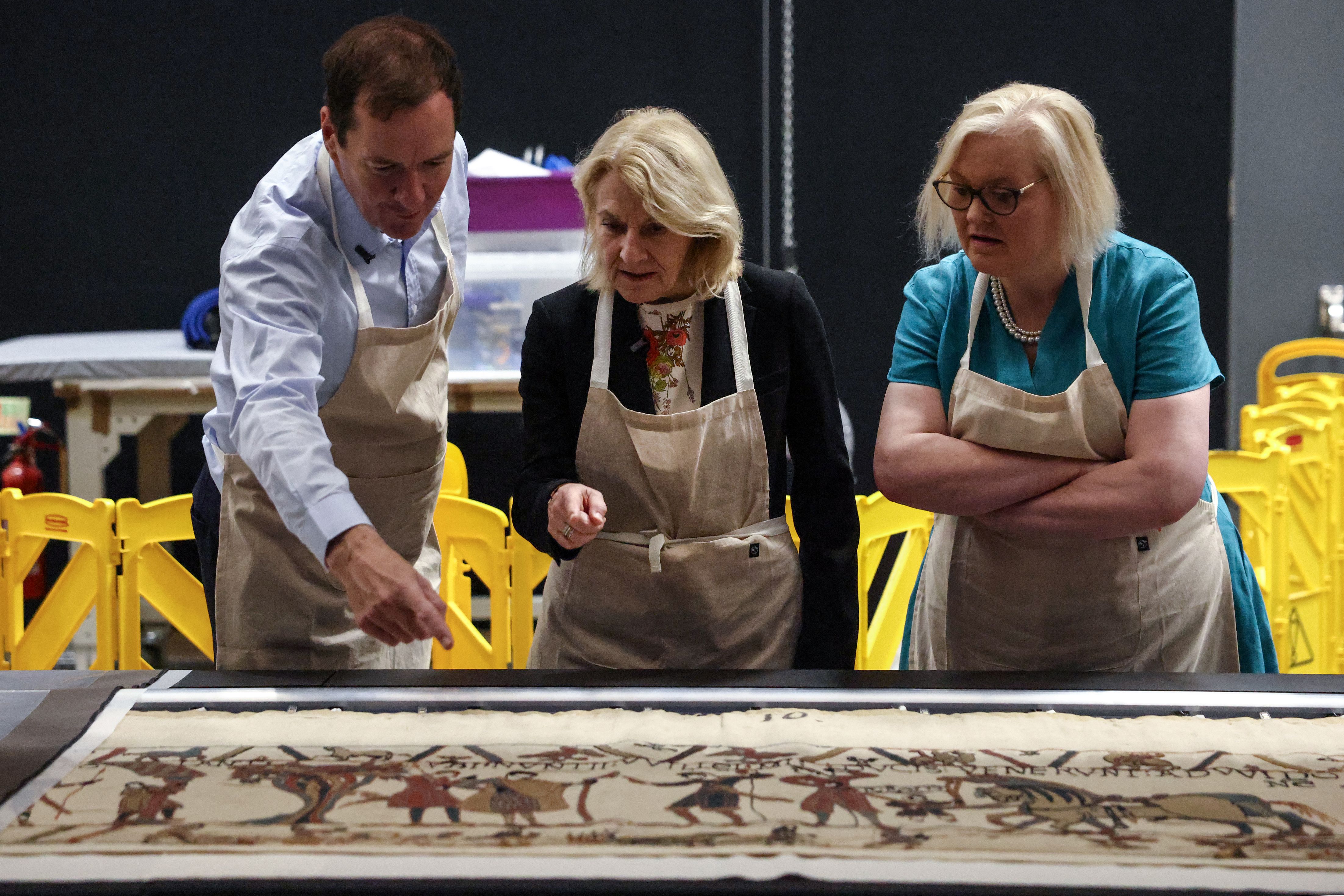 La tapisserie de Bayeux n'a subi "aucune altération visible" pendant son transfert à Londres