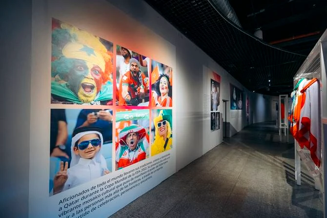 Des photographies de la Coupe du Monde au Qatar exposées à Mexico