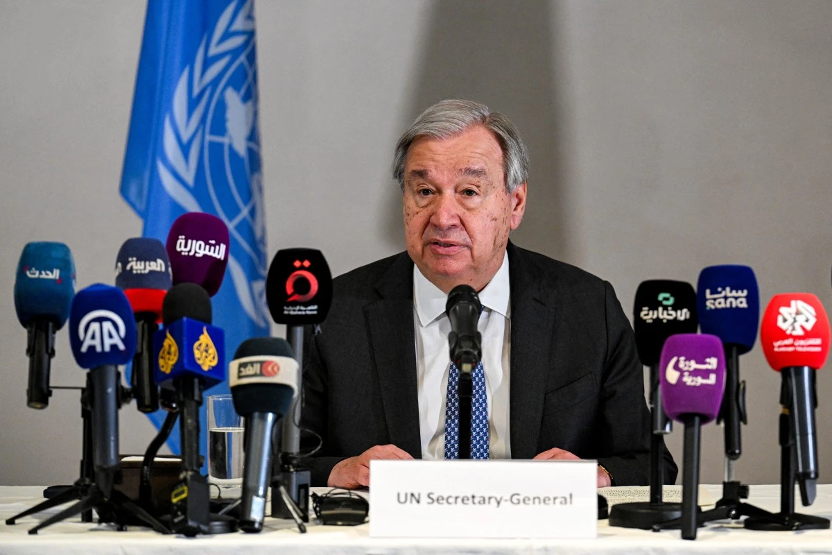 Le chef de l'ONU appelle à lever les dernières sanctions contre la Syrie