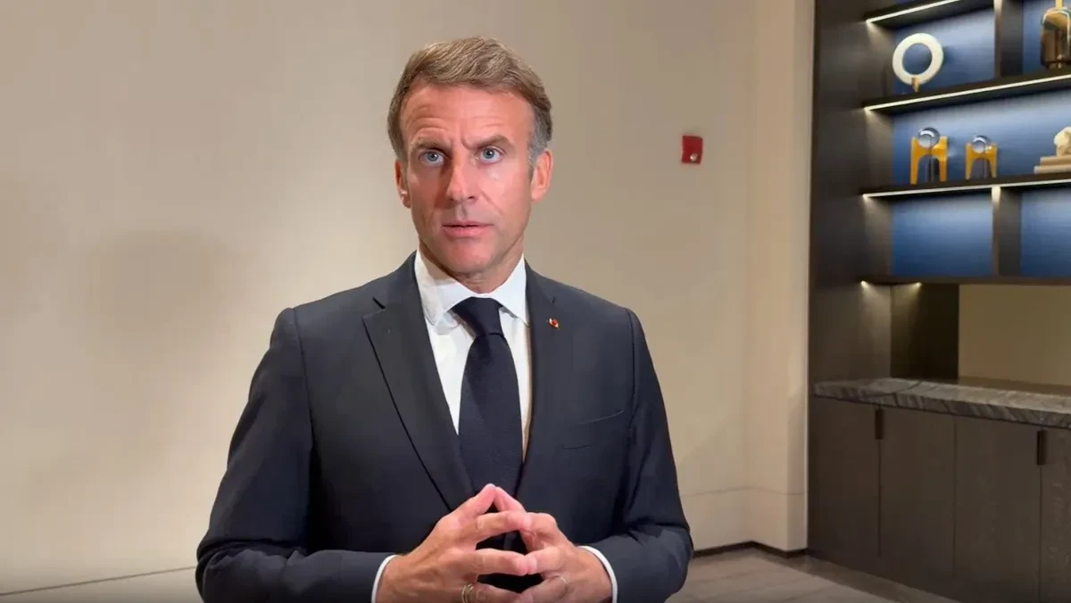 Emmanuel Macron déclare à Asharq News que la France a déployé du personnel et des moyens de défense pour soutenir l'Arabie saoudite