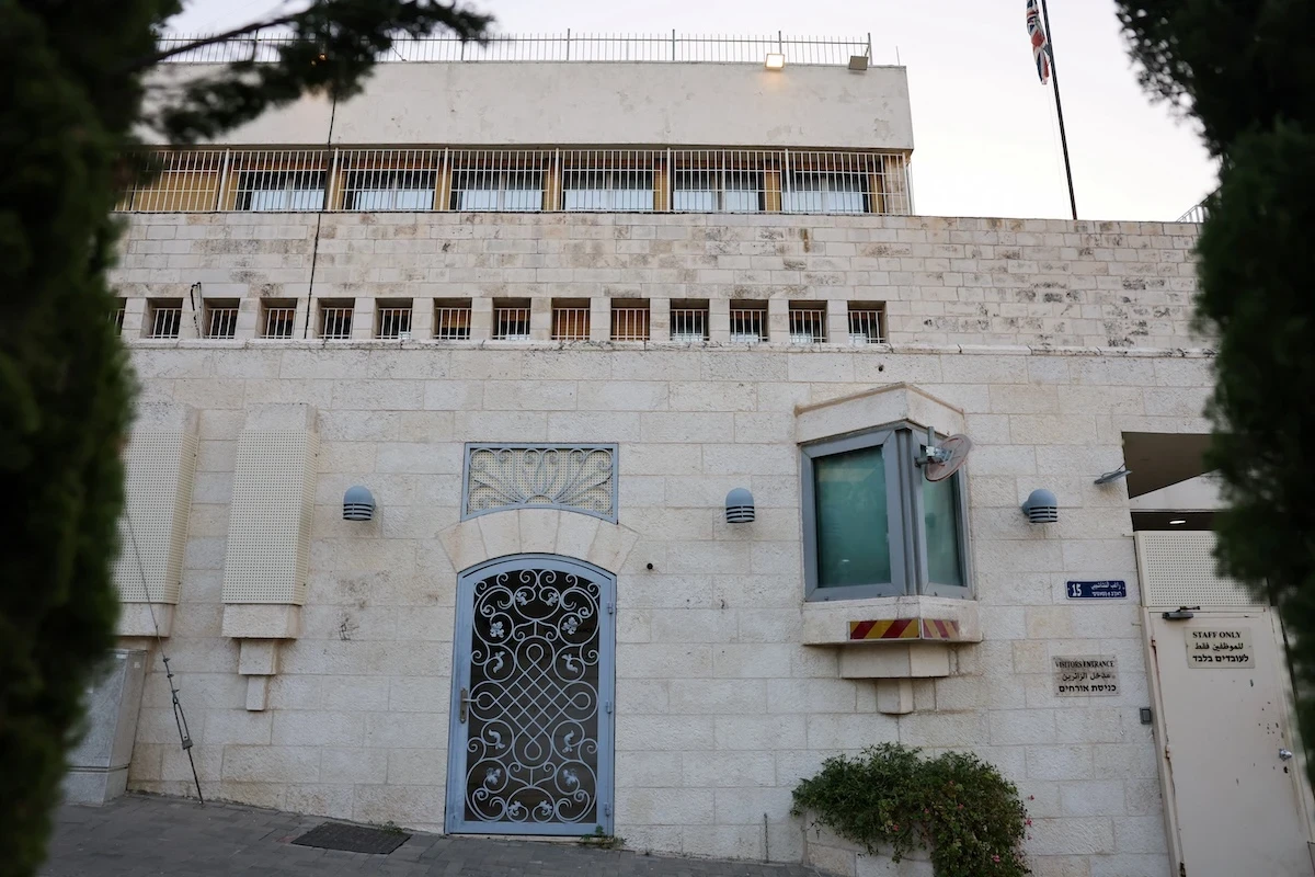 Israël réduit drastiquement la présence diplomatique britannique à Jerusalem-Est