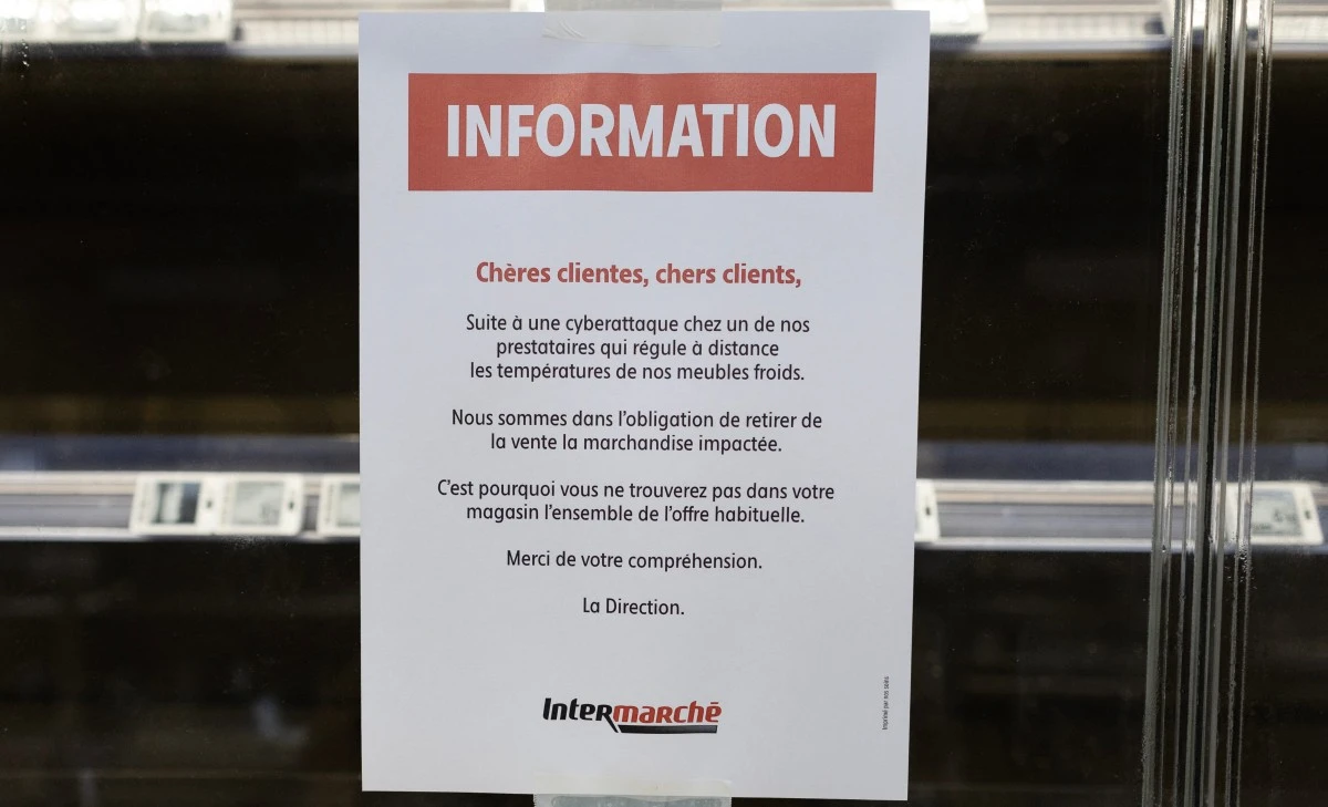 Des supermarchés français touchés par une cyberattaque inédite de leurs installations frigorifiques