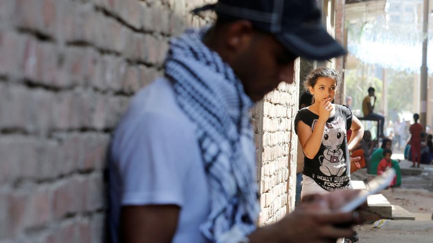 Young Egyptians in Cairo, July 16, 2017. (Reuters)