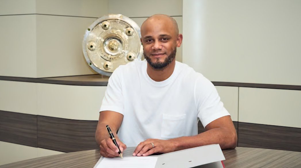 Vincent Kompany was named Bayern Munich head coach on Wednesday, capping a rapid rise in the Belgian’s embryonic coaching career despite mixed results. (X/@FabrizioRomano)
