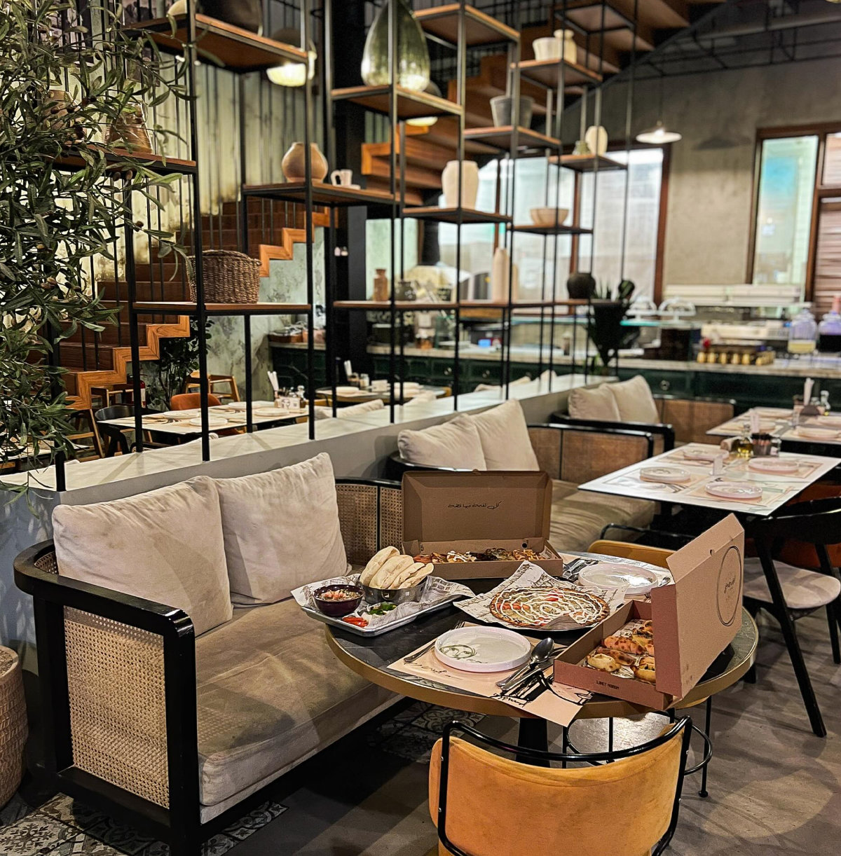 Inside Ajinet Mariam bistro. (Supplied)