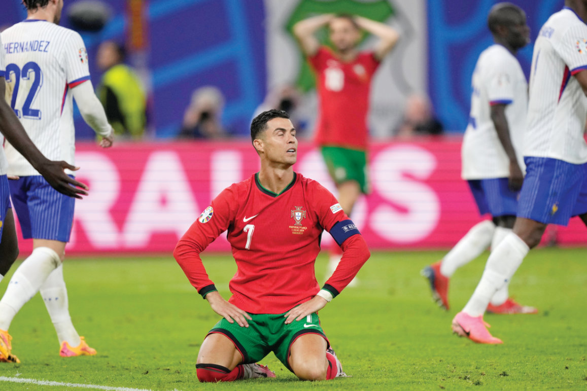 Ronaldo admitted these will be his last Euros. Portugal now turn their attention to the 2026 World Cup. (Reuters)