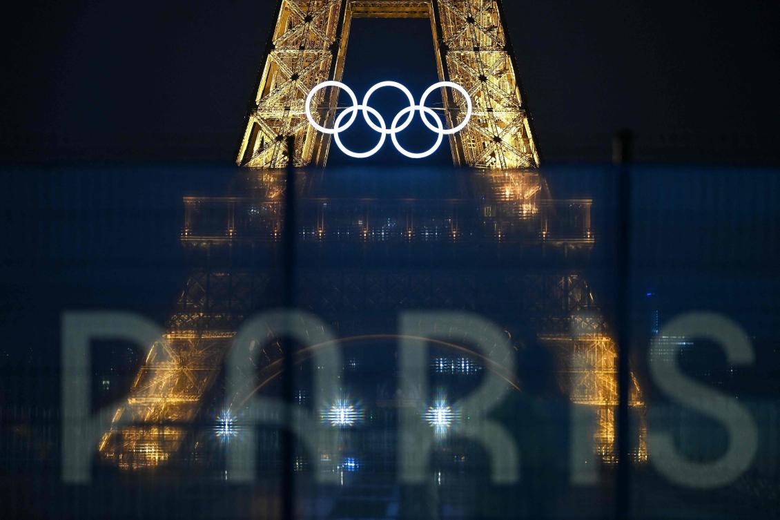 Close to one hundred applications for media accreditation for the Paris Olympics had been rejected over espionage fears. (AFP)
