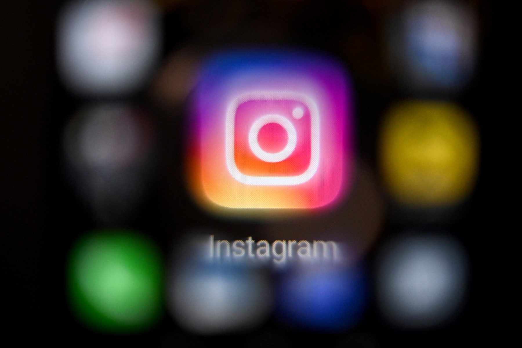 There was no immediate comment from Instagram parent Meta Platforms Inc. on either the ban or Altun’s comments (AFP)